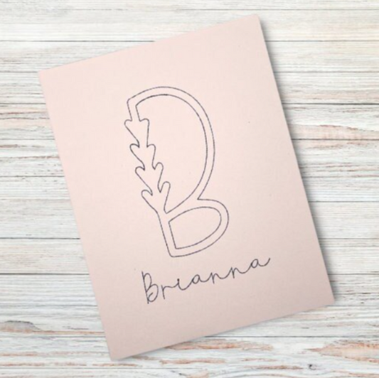 Personalized Handmade Card