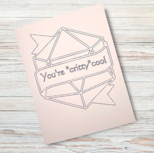 You're Pretty Cool Funny Handmade Card