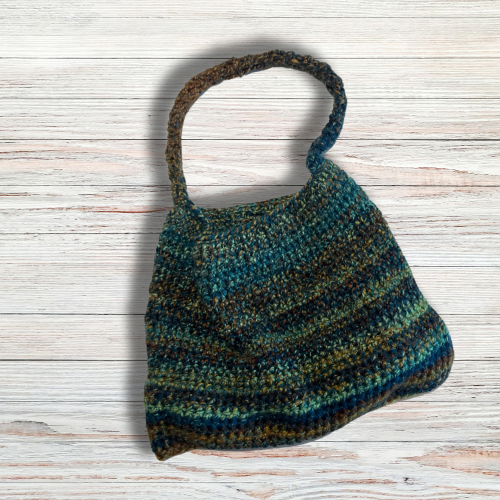 Boho Crochet Shoulder Bag